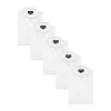 Men's Performance Cotton Barrister Court Shirts - 5 Pack