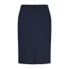 Women's Wool Blend Blue Skirt