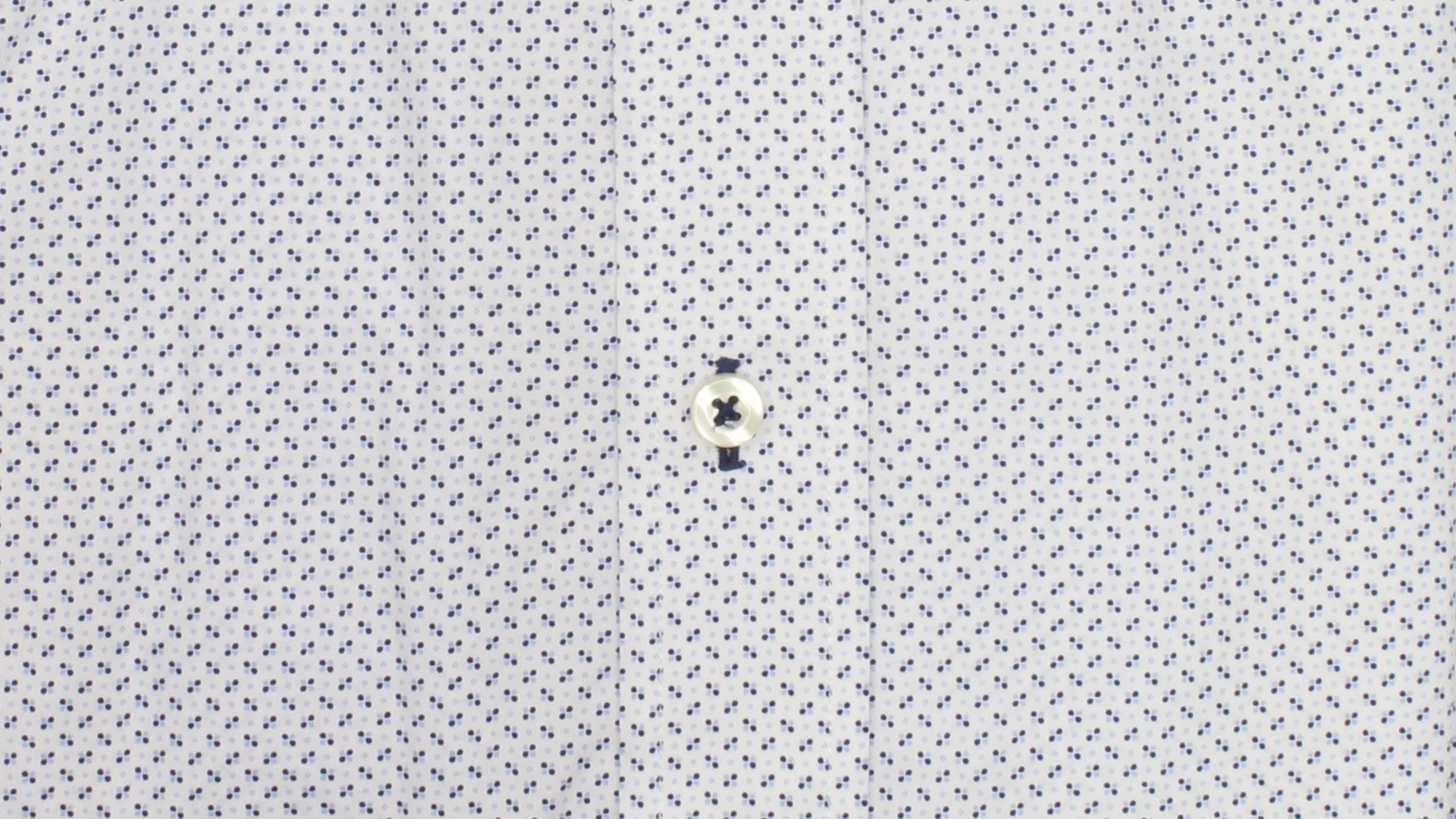 Men's Blue Geometric Dress Shirt | Ridolfi Shirts