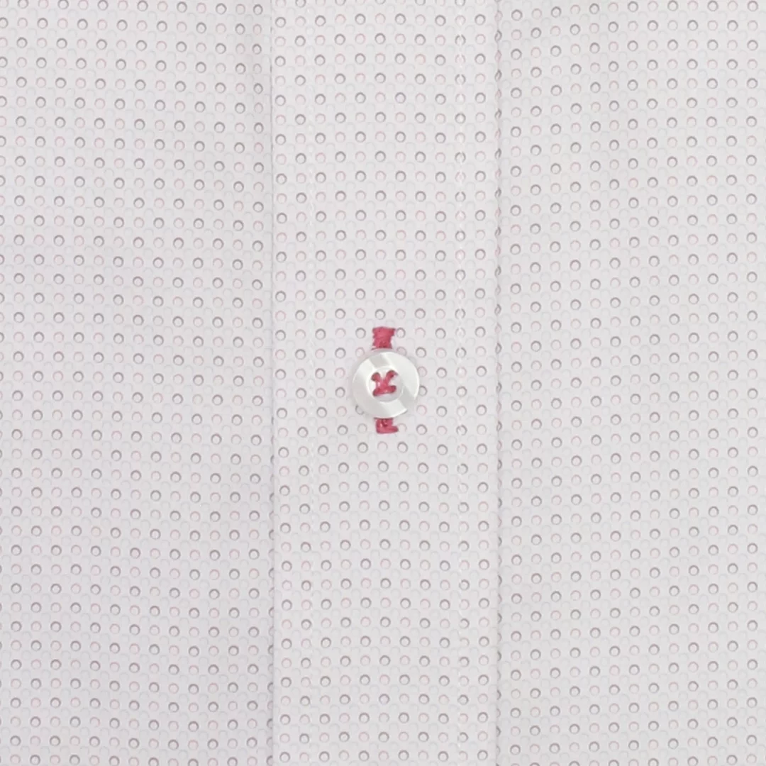 Men's Pink Dotted Dress Shirt | Ridolfi Shirts