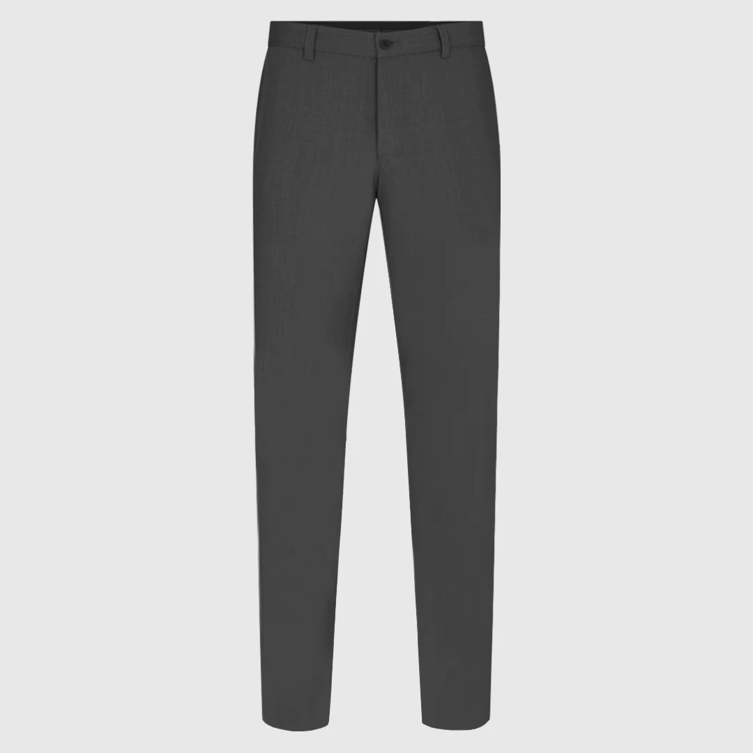 Men's Wool Grey Dress Pant - Gala Slacks