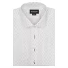 Men's White Dotted Dress Shirt | Ridolfi Shirts