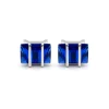 Blue Austrian Crystal Cufflinks