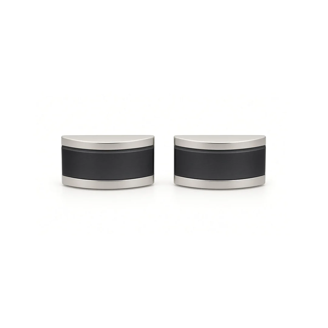 Charcoal Grey Cufflinks