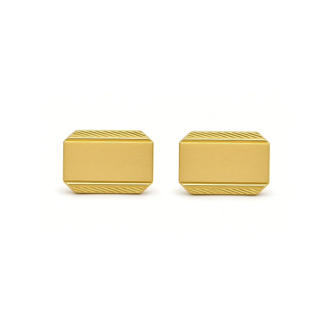 Gold Cufflinks