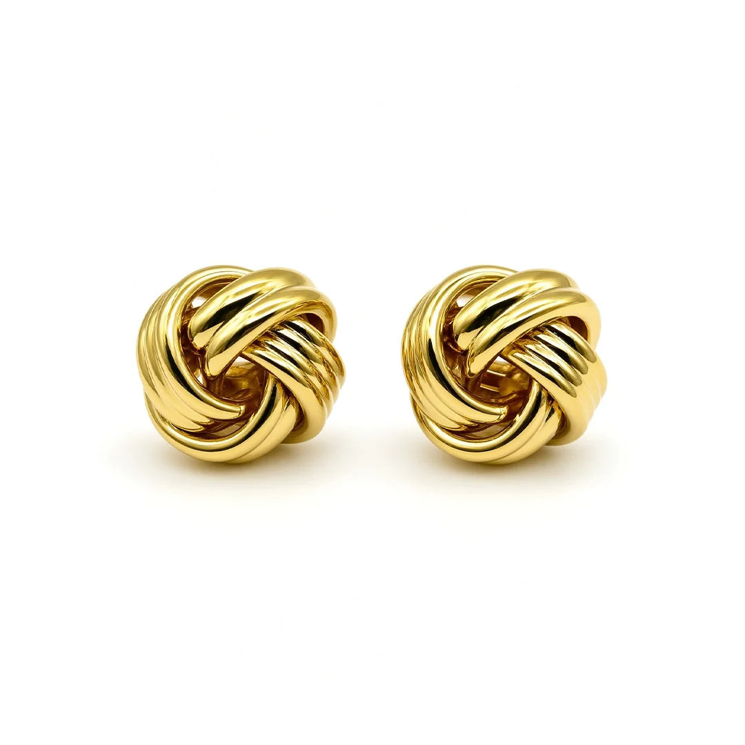 Gold Knot Cufflinks