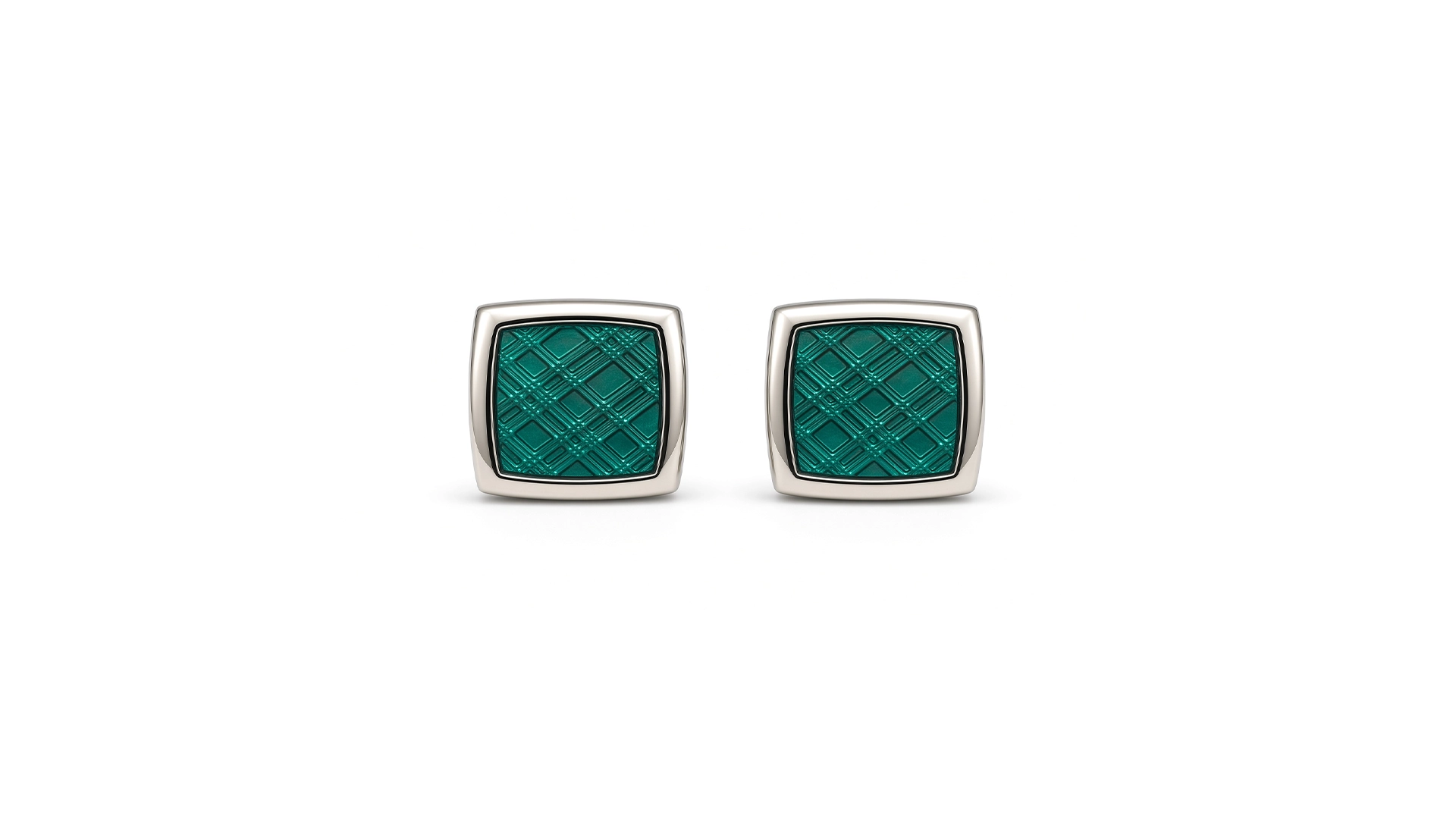 Green Cufflinks