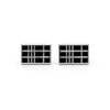Mother Of Pearl Onyx Cufflinks