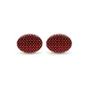 Red Dotted Cufflinks