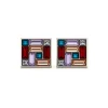 Red Austrian Crystal Cufflinks