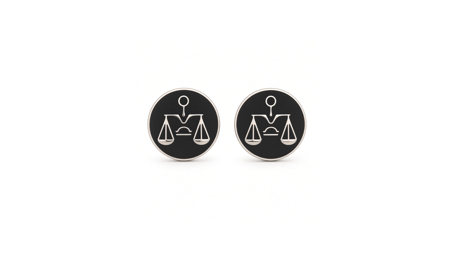 Scales Of Justice Cufflinks