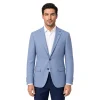 Blue Geometric Blazer