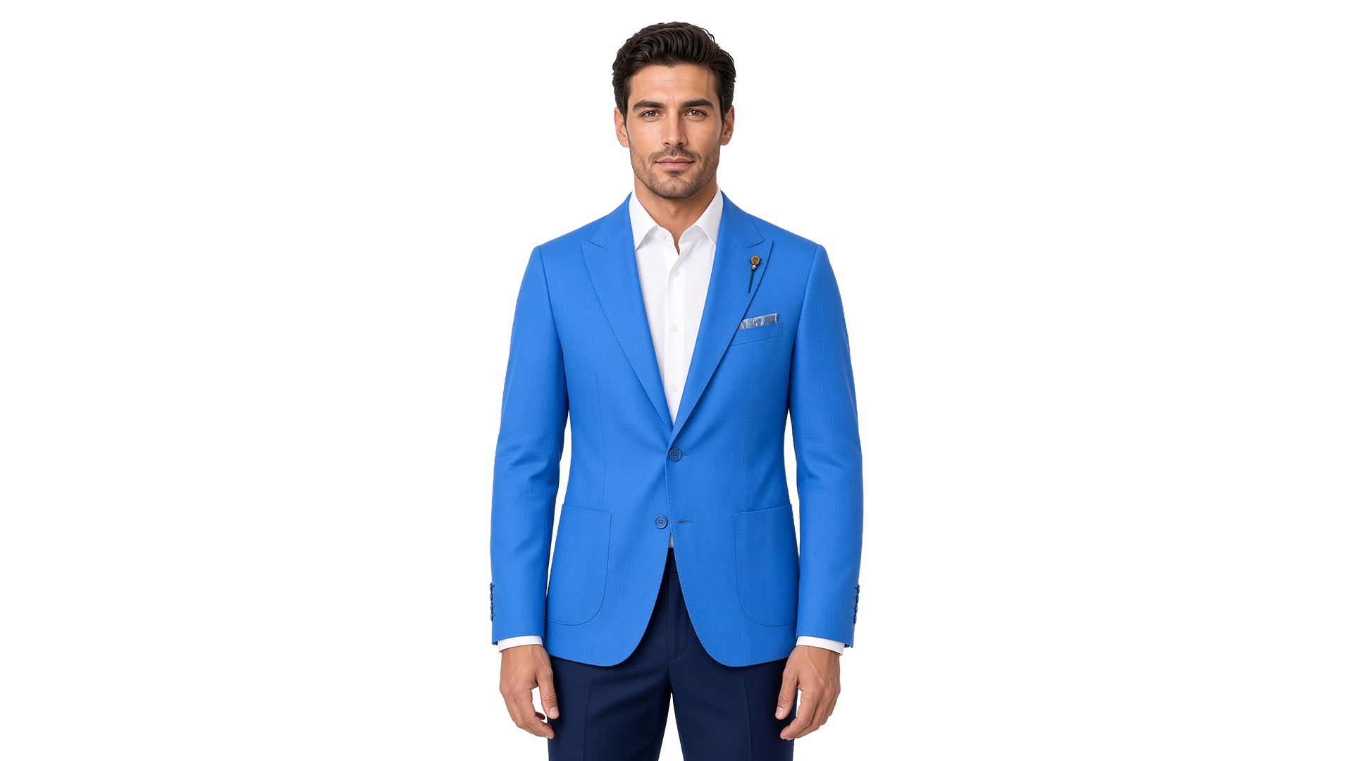 Plain Blue Blazer
