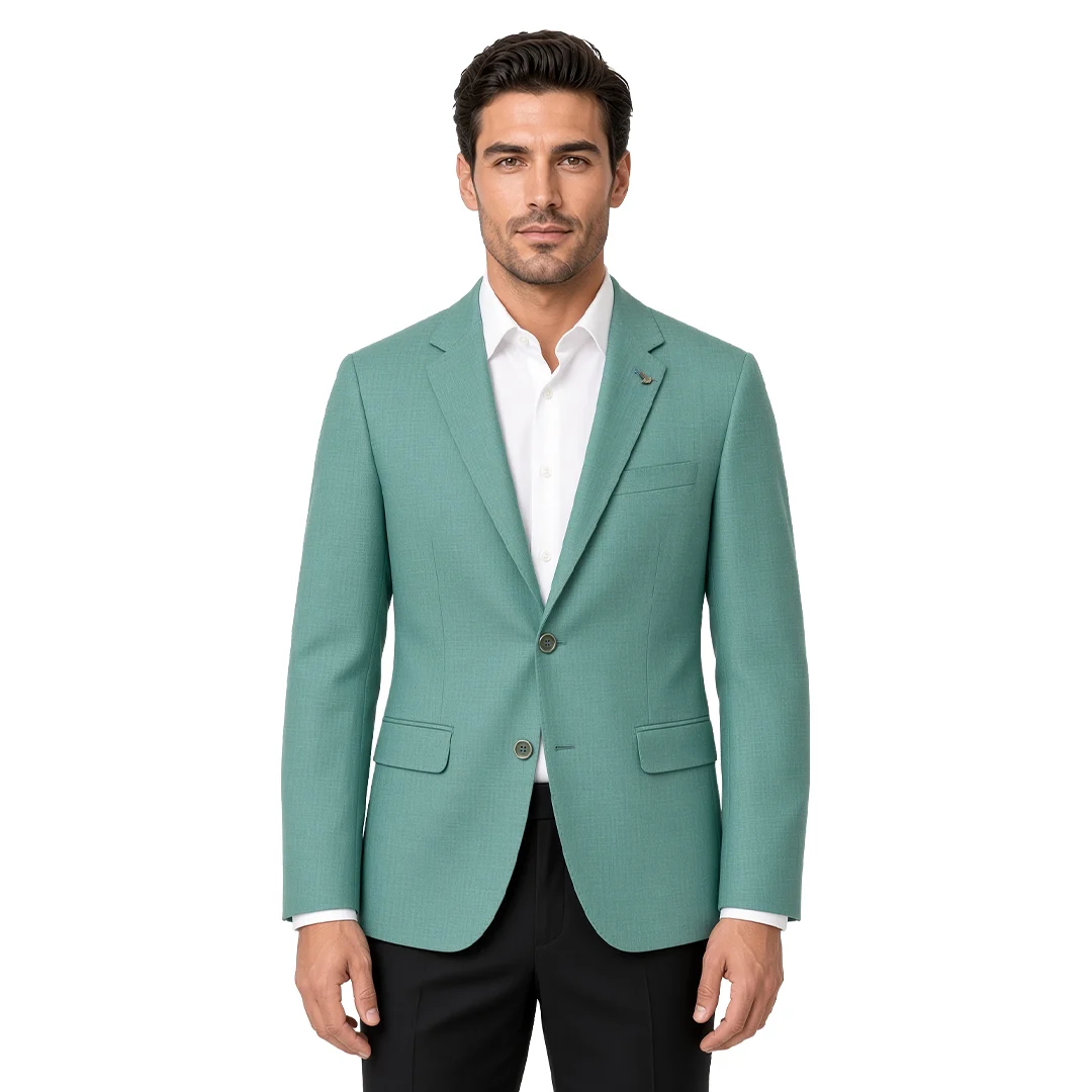 Plain Green Blazer