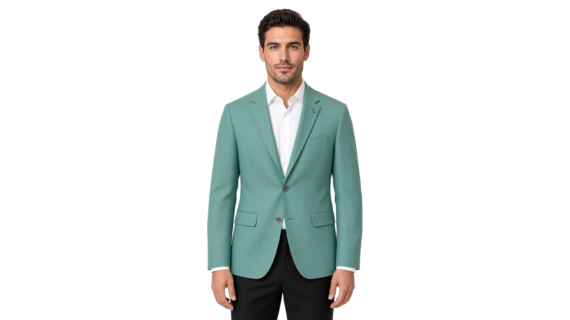 Plain Green Blazer