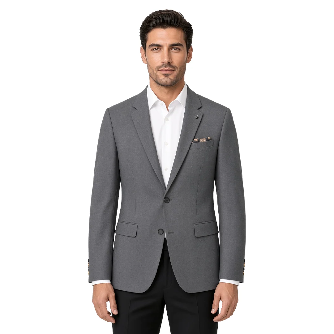 Plain Grey Blazer