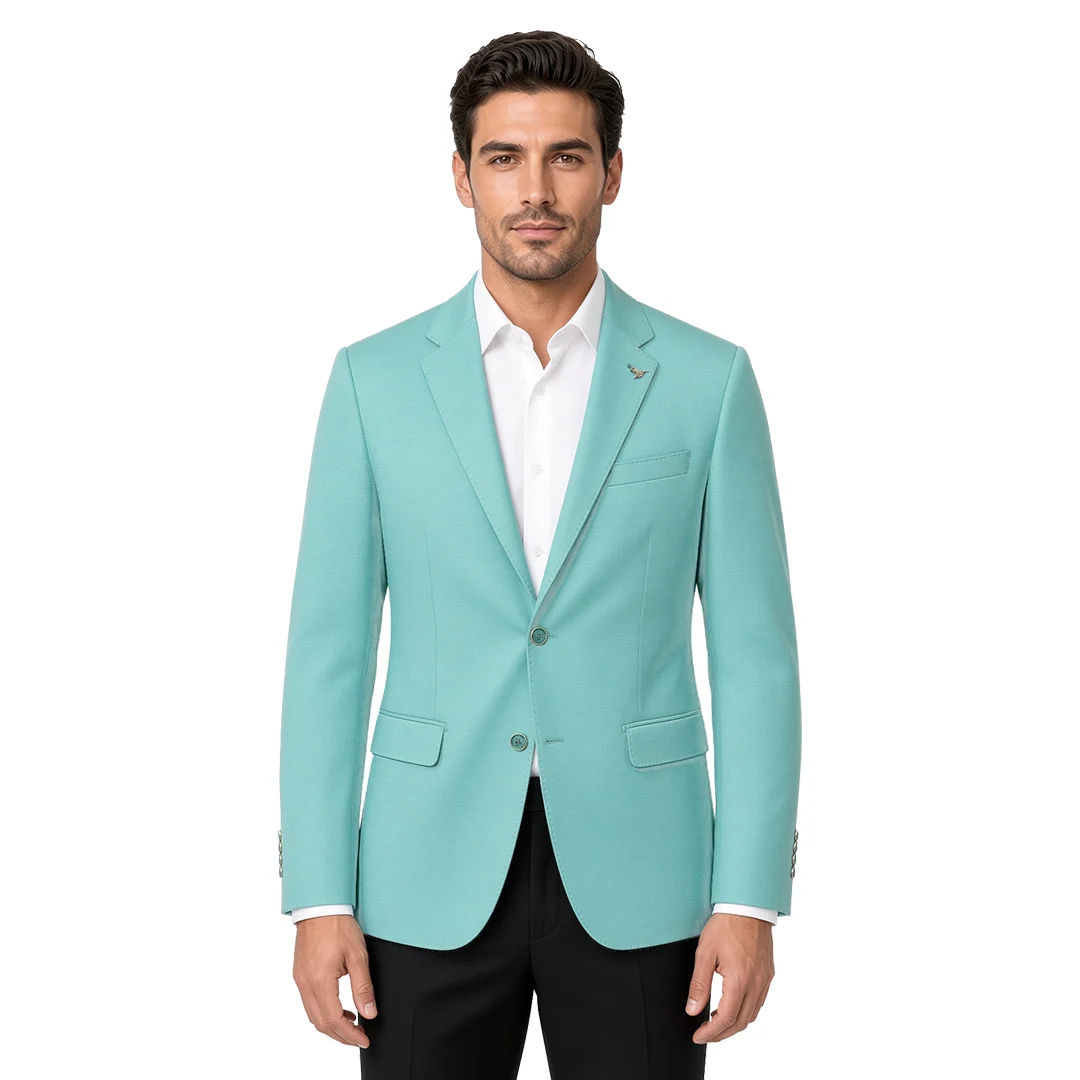 Plain Green Blazer