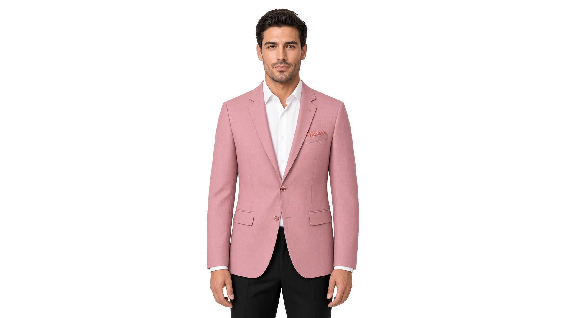 Pink Textured Blazer
