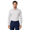 Men's Blue Floral Casual Shirt
